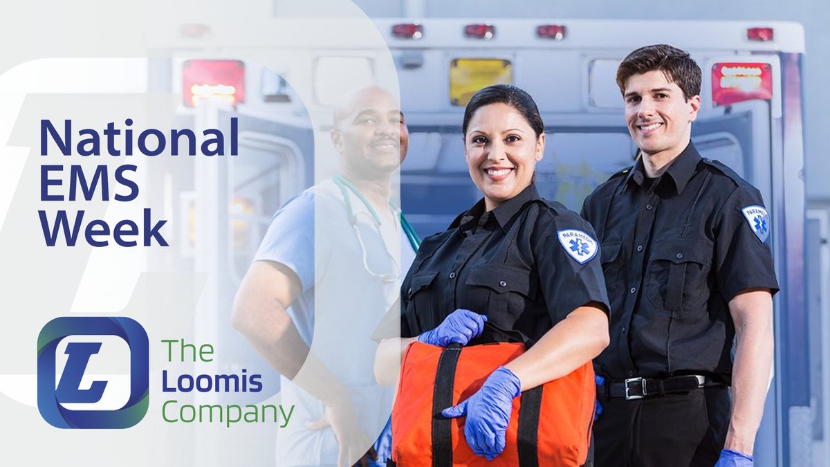 Celebrating 50 years of National EMS Week! 📷 Huge shoutout to the incredible medical personnel who tirelessly aid those in need. Your dedication and compassion make a world of difference every day. Thank you for being our real-life superheroes! #EMSWeek #TheLoomisCompany