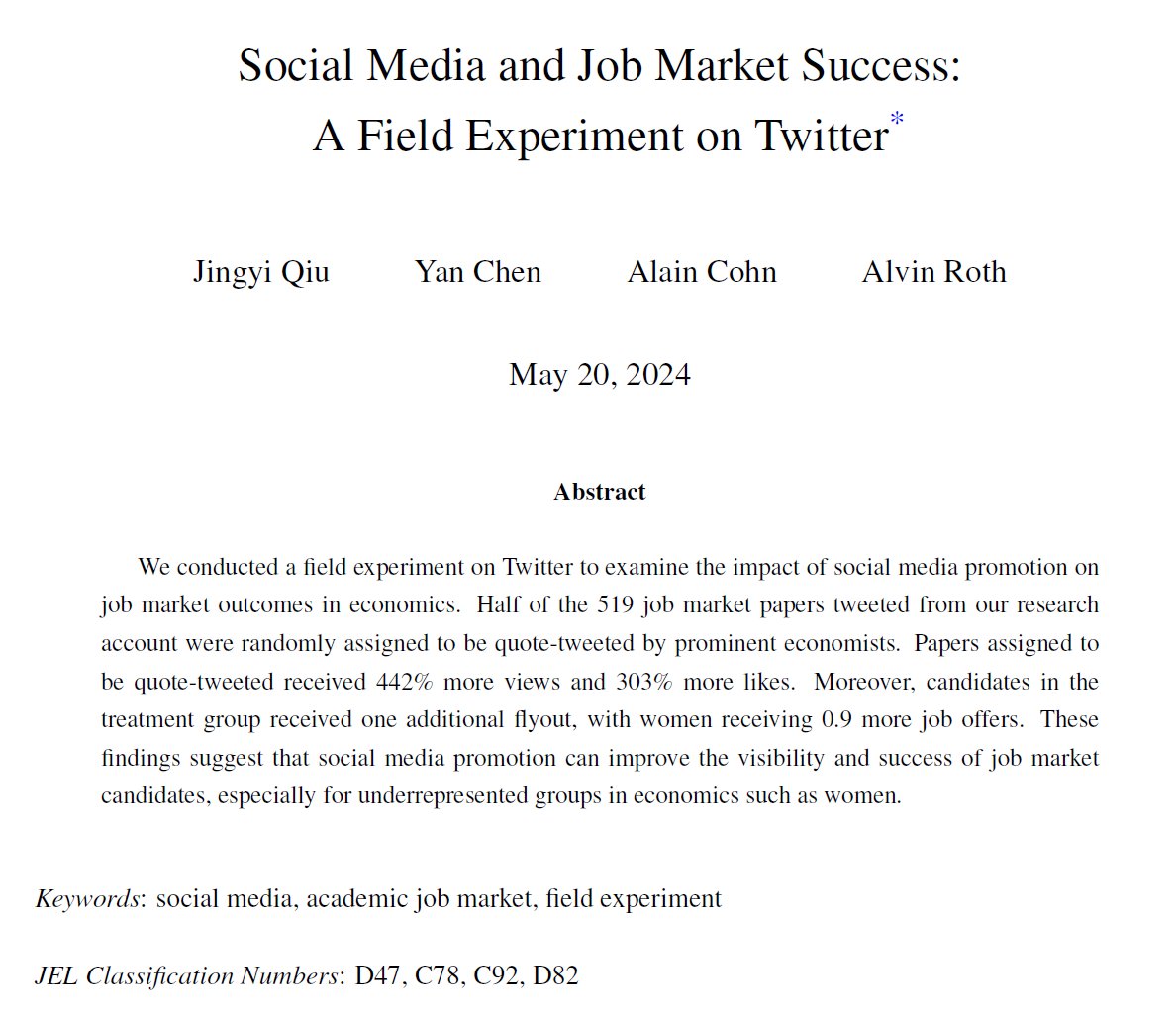 I enjoyed being a participant in this study. For science.