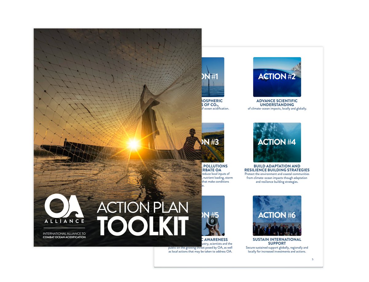 🦪 To celebrate this years #OAInMay with @OA_NOAA we will look into the 6 key themes that makeup an #OAActionPlan by featuring the amazing work of the #OAAllianceMembers!

What is an #OAActionPlan? Find out here: oaalliance.org/oaactionplan