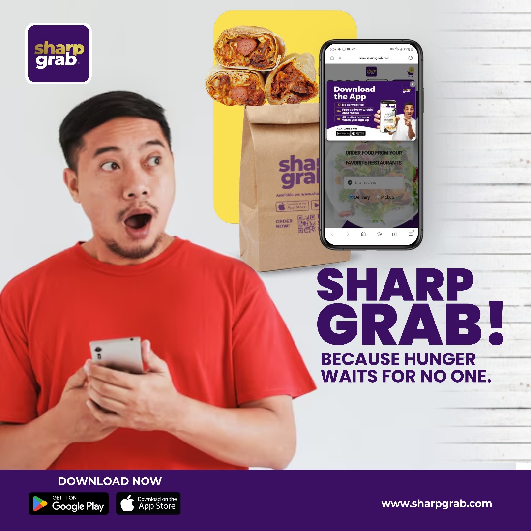 sharpgrab's tweet photo. Don't let your cravings get the best of you - download SharpGrab now and satisfy your hunger anytime, anywhere!

Download now https://t.co/KUOY1cgW9t

#SharpGrab #SatisfyYourCravings #canada #foodie #FastFoodCanada #nigerianfoods #ghanafood #canadiannigerian https://t.co/IRvRUFIhpo