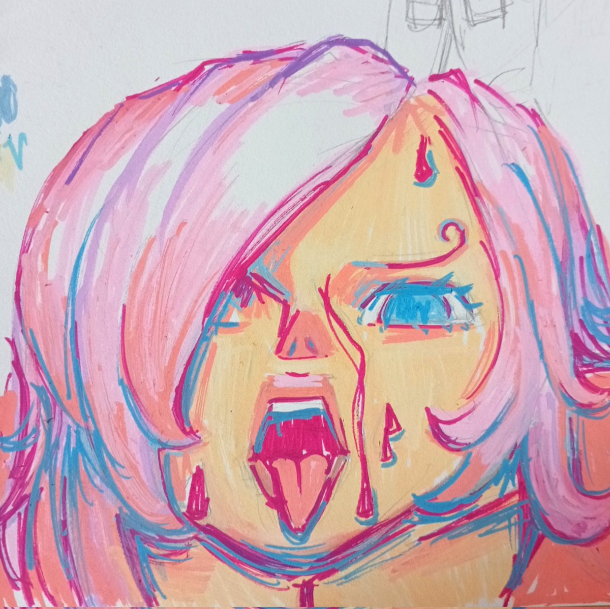 misoh_misoh's tweet photo. More Reiju 💕 mm yummy poison 😋

#ONEPIECE #onepiecefanart #reiju #vinsmokereiju #sketchbook #posca #paintpens #traditionalart https://t.co/byTSwq0RWZ