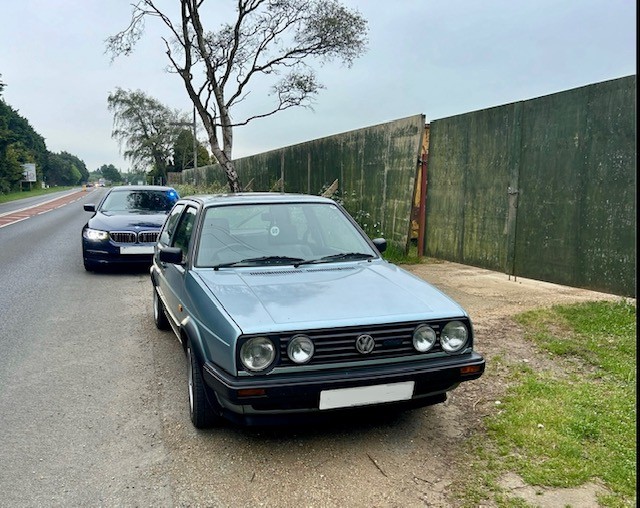 Another Op Tutelage seizure. This vehicle is visiting the Island 🏝 on holiday but has no insurance therefore its being seized and secured until the owner can get appropriate insurance for it. RPU Andy 🚔 @optutelage