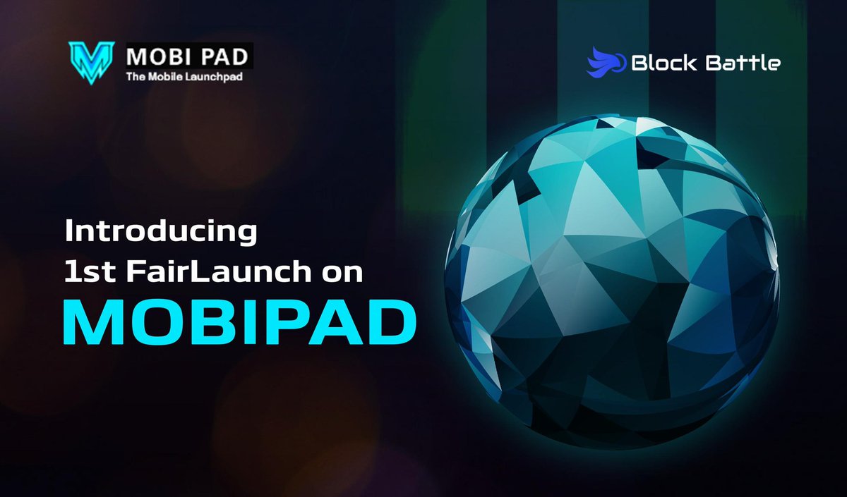 PadMobi's tweet photo. 📢 Exciting News! 📢
We are thrilled to announce our Next launch @blockbattle_io $BBG! 🚀 This Fairlaunch offers a unique opportunity for everyone: both MBP stakers and non-stakers can participate and invest in $BBG tokens.
#Fairlaunch #MBP #BlockBattle https://t.co/y6TW8SsS70