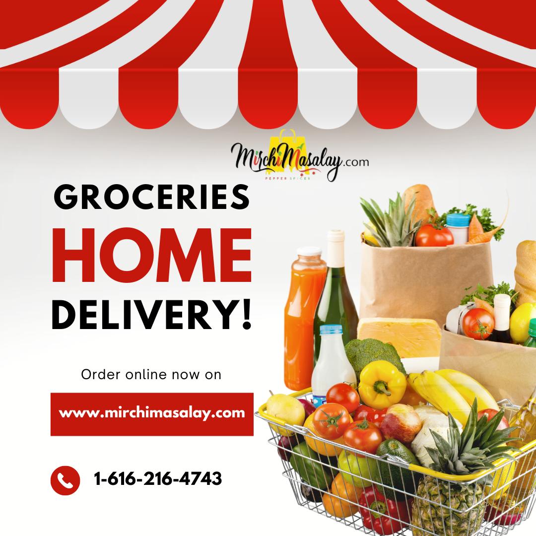 Enjoy the convenience of fresh groceries delivered straight to your door!
.
.
Order now at mirchimasalay.com or call 1-616-216-4743.
.
.
#healthgrocery #onlinegroceryshopping #wholesomegoodness #OnlineGrocery #Healthy #organic #Nutritious #mirchimasalay #onlinegrocery