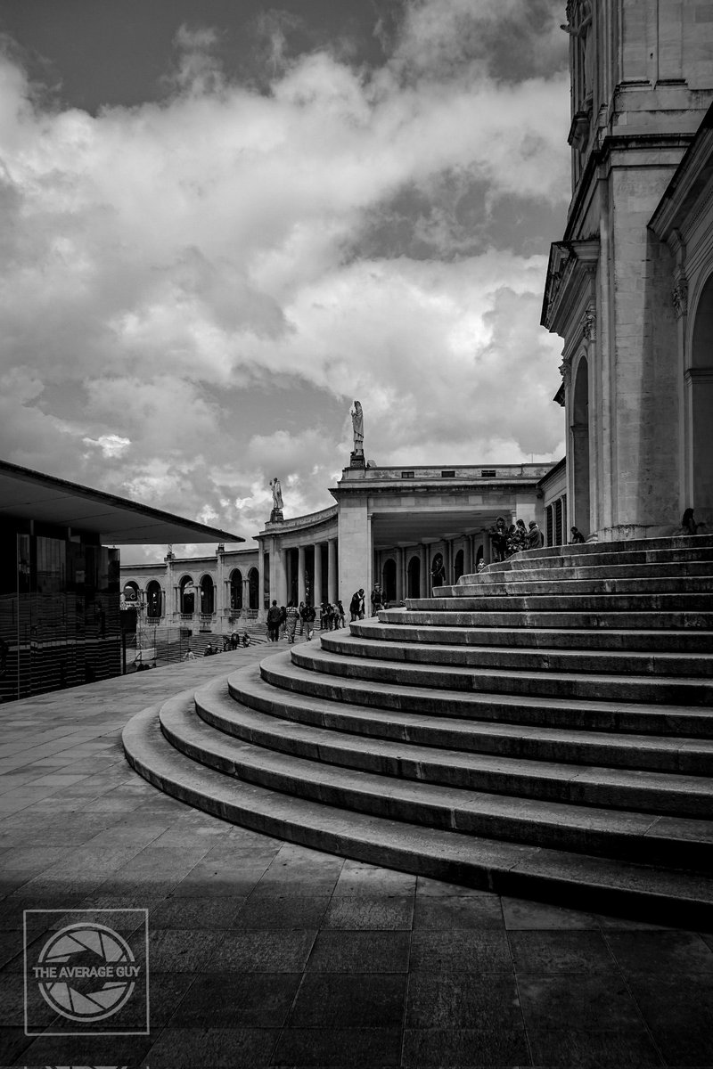 Stairs to heaven... #fatima A6000, SEL18135 18mm, f6.3, ISO 100, 1/640 #architecture #light #stairs #perspective #details #view #photography #photo #tag