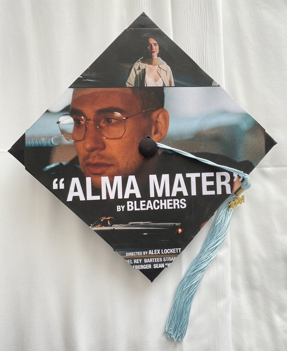 see you soon on tour @bleachersmusic !!! making a quick stop at my masters graduation 🧑🏻‍🎓