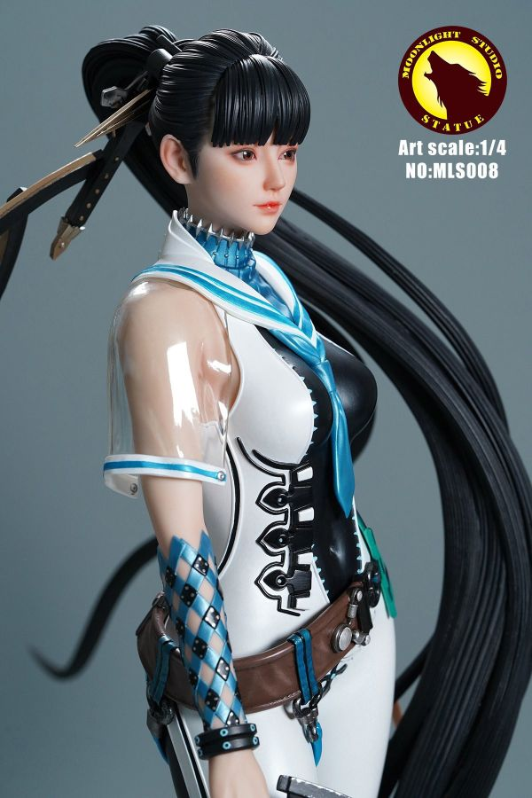 OtohimeTracks's tweet photo. Another great GK of Eve from the game Stellar Blade. Producted by Moonlight Studio, this resin 1/4 will arrived in Q4 2024. The paint job is really good! #StellarBlade #eve #moonlightstudio #ShiftUp #resinfigure  #stellarbladefigure #stellarbladeeve #stellarbladestatue #ps5 https://t.co/oKcG0Vu8X4