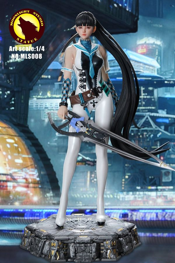 OtohimeTracks's tweet photo. Another great GK of Eve from the game Stellar Blade. Producted by Moonlight Studio, this resin 1/4 will arrived in Q4 2024. The paint job is really good! #StellarBlade #eve #moonlightstudio #ShiftUp #resinfigure  #stellarbladefigure #stellarbladeeve #stellarbladestatue #ps5 https://t.co/oKcG0Vu8X4