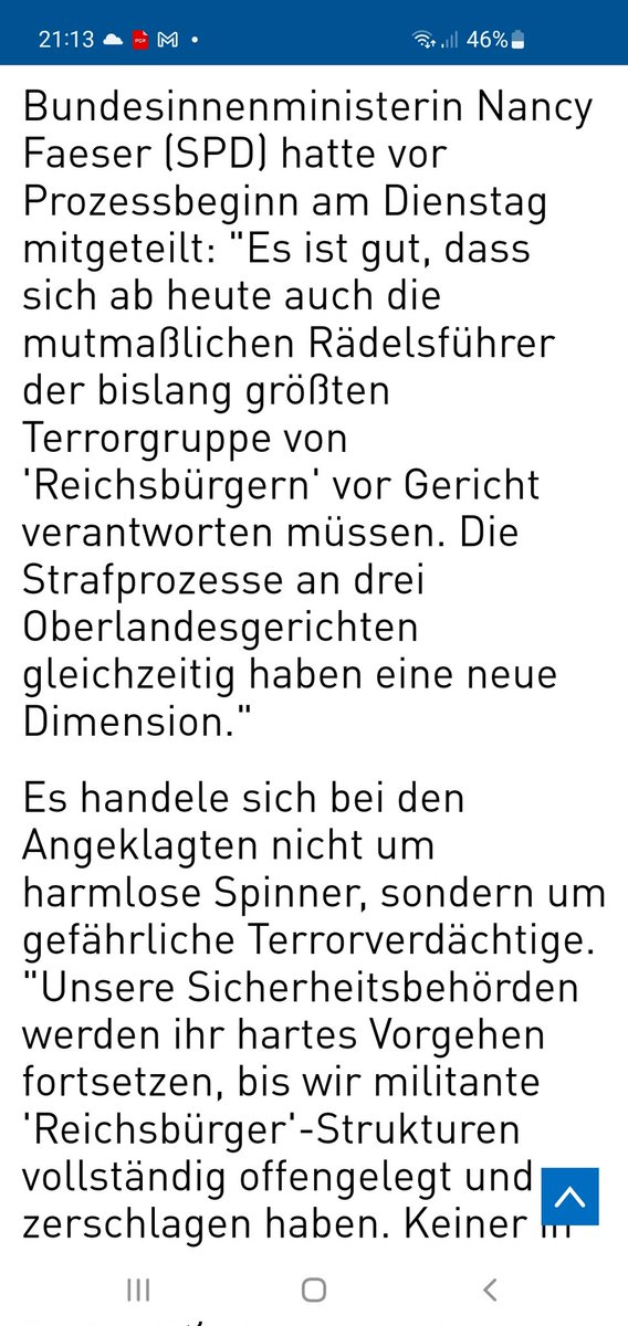 Es gab Zeiten, da haben Politiker extrem darauf geachtet, die Gewaltenteilung zu respektieren und sich nicht in die Rechtsprechung einzumischen. 
Frau @NancyFaeser betreibt das Gegenteil und unterminiert damit den Rechtsstaat.