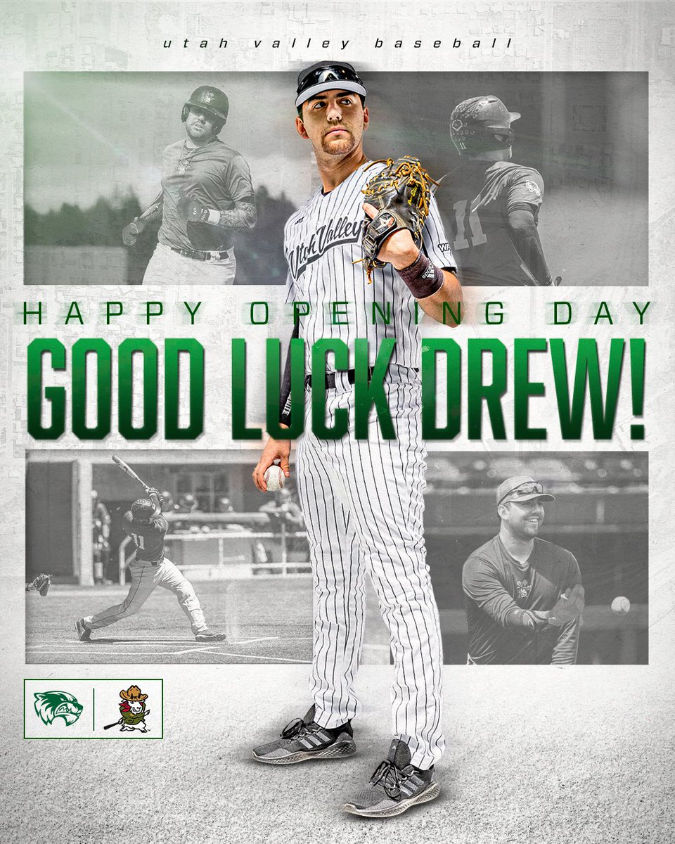 UVUbsb's tweet photo. Orem ▶️ Kalispell! Good luck to @Drew__Sims and the @GoRangeRiders this season!
#GoUVU | #ValleyForged https://t.co/hb6f6nDBfn