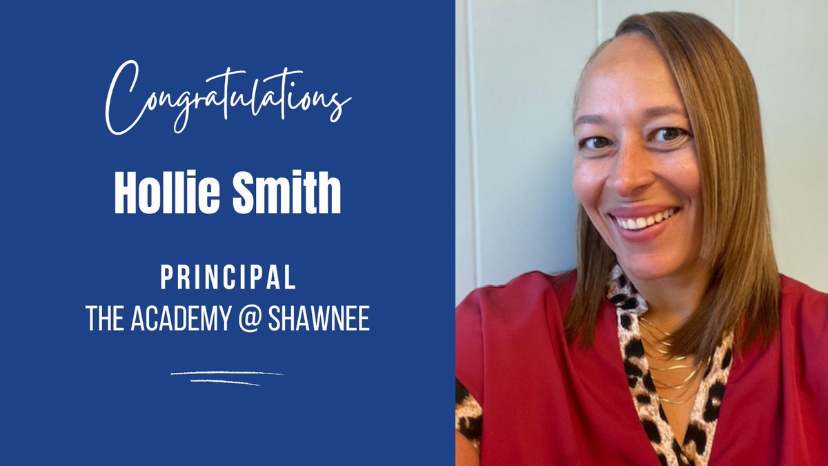 JCPS (@jcpsky) on Twitter photo 🎉 CONGRATULATIONS! Hollie Smith named 🆕 principal at The Academy @ Shawnee!
STORY ➡️ bit.ly/3KgsIZS
#WeAreJCPS <a href="/ShawneeAcademy/">The Academy @ Shawnee</a> <a href="/ShawneeMS1/">Shawnee Middle School</a> 🎉 CONGRATULATIONS! Hollie Smith named 🆕 principal at The Academy @ Shawnee!
STORY ➡️ bit.ly/3KgsIZS
#WeAreJCPS <a href="/ShawneeAcademy/">The Academy @ Shawnee</a> <a href="/ShawneeMS1/">Shawnee Middle School</a>