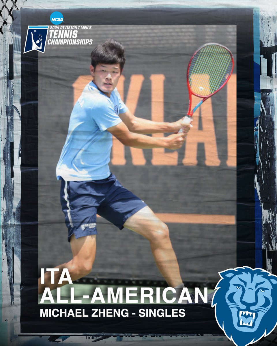 Michael Zheng is an ITA All-American for the second straight season‼️ Zheng defeated Matisse Bobichon (VCU) today and will move on to the singles round of 16 tomorrow! #RoarLionRoar 🦁🎾