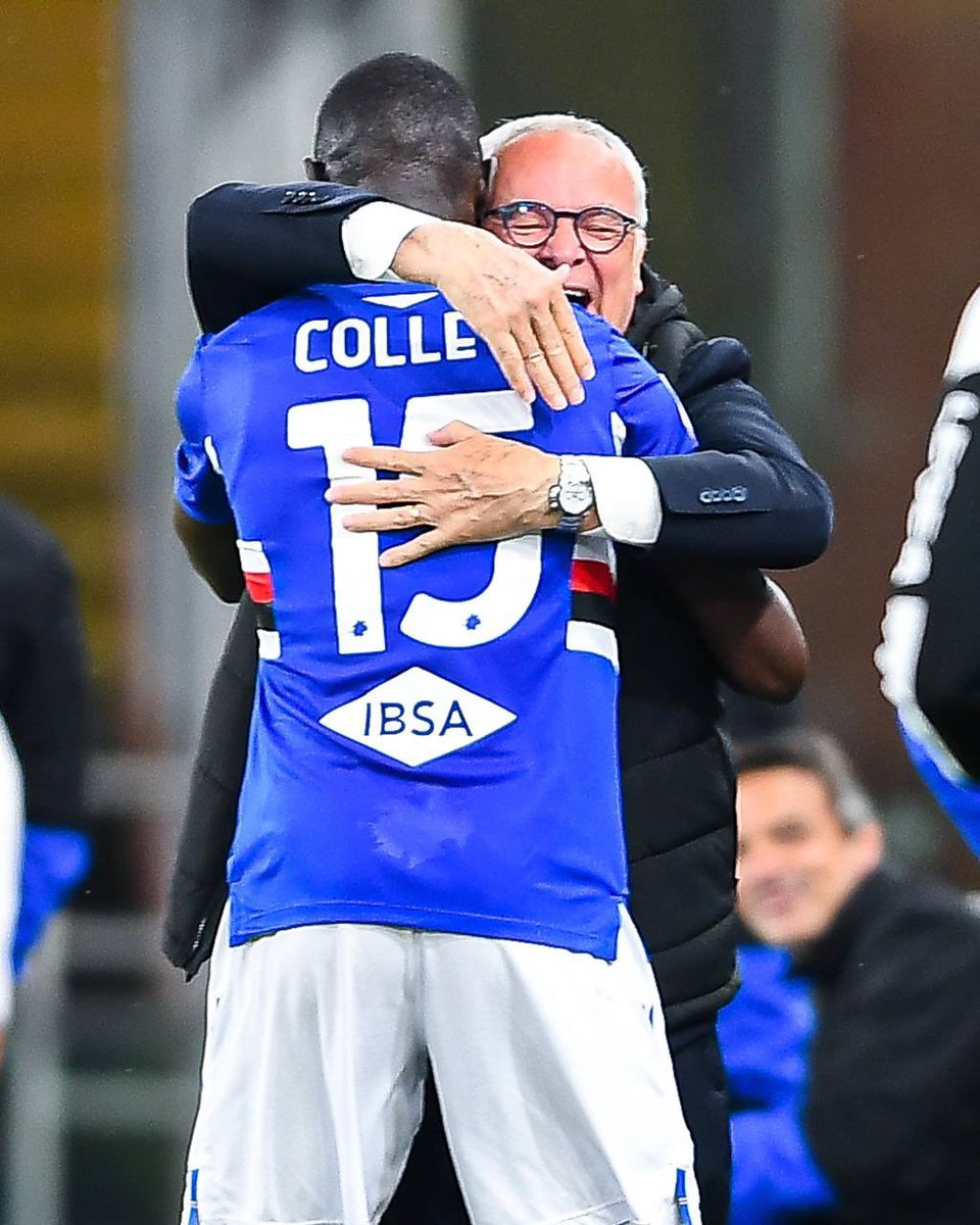sampdoria's tweet photo. 𝗖𝗟𝗔𝗨𝗗𝗜𝗢 𝗥𝗔𝗡𝗜𝗘𝗥𝗜 👑

Orgogliosi di aver fatto parte del tuo lungo viaggio. 

🔵⚪️🔴⚫️⚪️🔵 https://t.co/zcy5Y7FakC