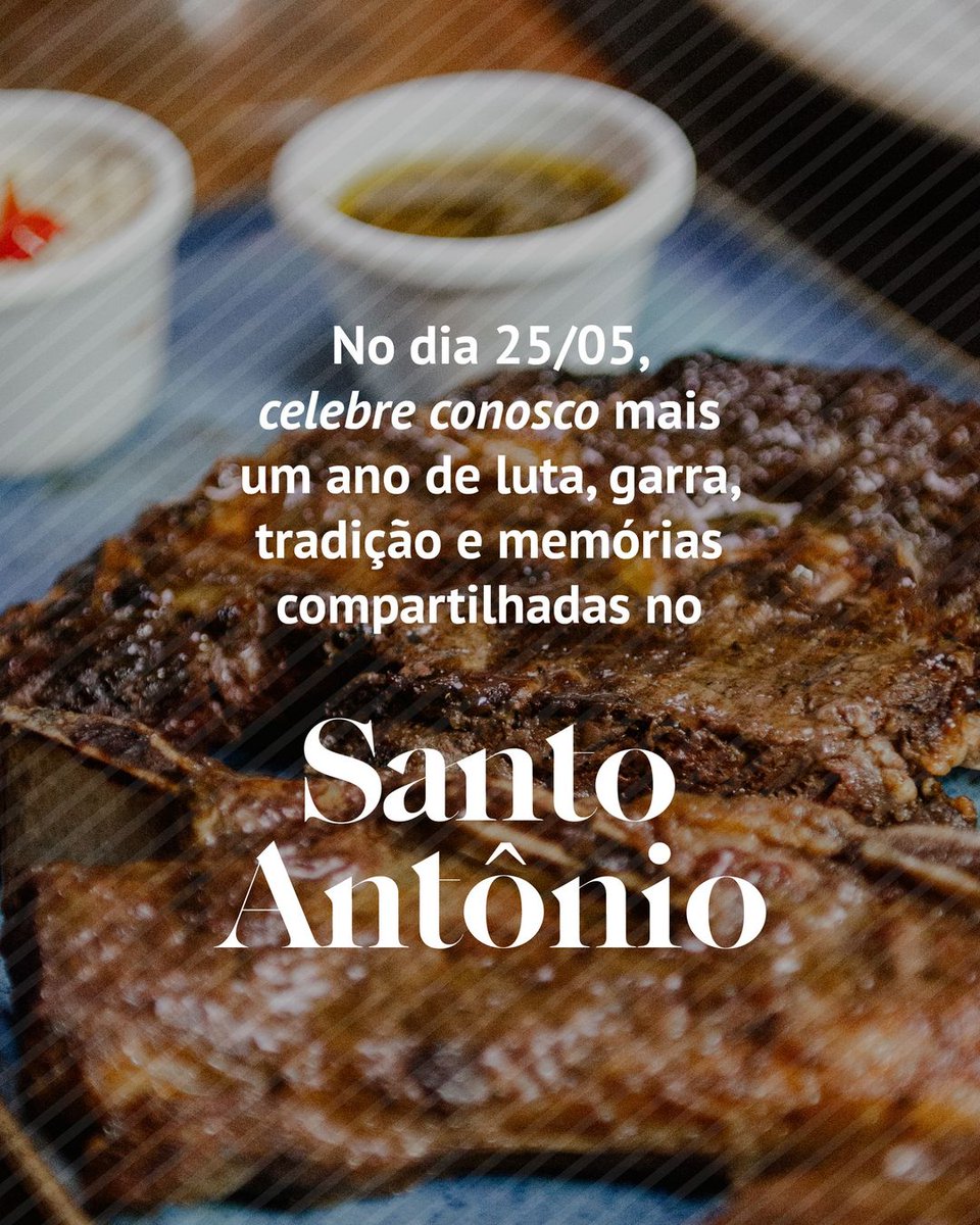 Restaurante Santo Antônio
Luta, garra, tradição. Essas palavras resumem o povo gaúcho desde seus primórdios e, em tempos como este, refletem a nossa história para o mundo.

facebook.com/photo?fbid=998…