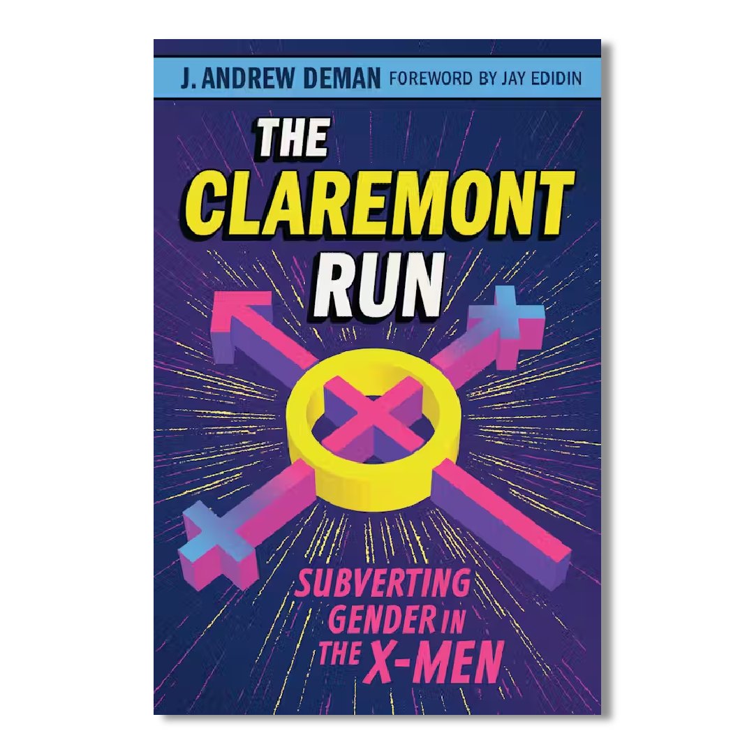 Congratulations to Dr. Andrew Deman for his recent Eisner Award Nomination in the category of Best Academic/Scholarly Work for his recent book, 'The Claremont Run, Subverting Gender in the X-Men.' To read more: bit.ly/4bEy0u3