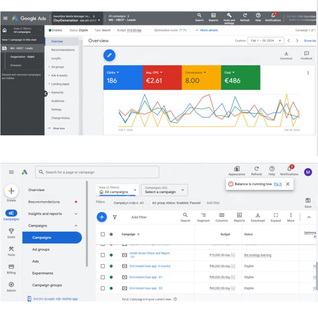 Why run Google Ads to grow your business?

Running Google Ads can be an effective strategy for growing your business for several reasons

##Google Ads
#facebook Ads
#Youtub
#SEO
#Video SEO
#ashrafulsobuj