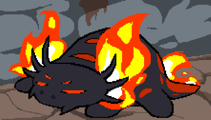 Rey_Toppo's tweet photo. Shhhhhh, esta haciendo nono

Algo que quise practicar con fondo y depaso un boss que hice pal nuclear throne se llama Big Salamander

#pixelart #nuclearthrone #nuclearthronefc https://t.co/txljRrH5Cg