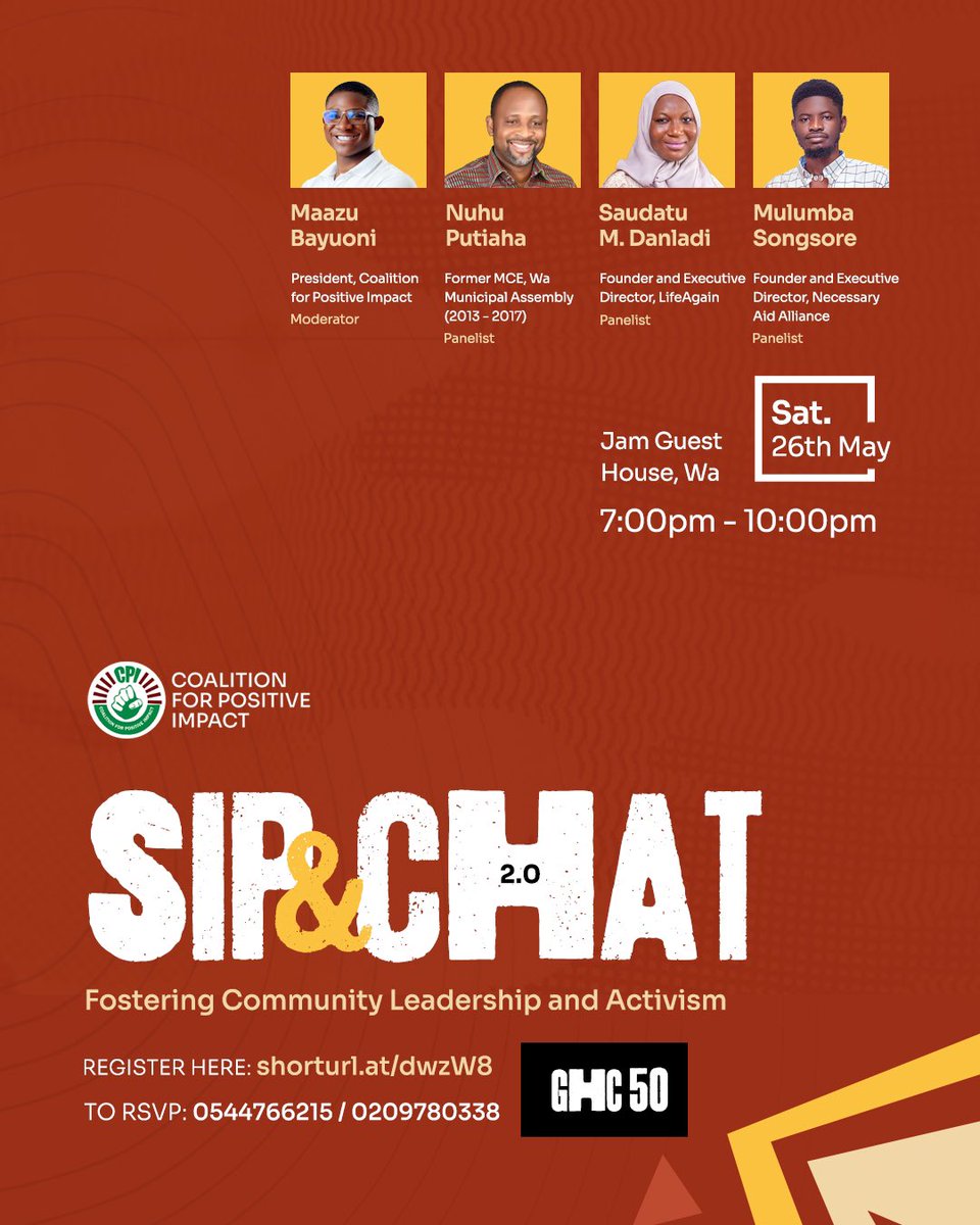 Ngmenlabagna's tweet photo. I’m super glad to be on @coalitionforp Sip &amp; Chat as a panel. I look forward to sharing my leadership experience, the ups and downs. 
Sip &amp; Chat: A leadership development program that aims to cultivate community
leaders and activists by providing a platform for community-building https://t.co/yCn99HYZHe
