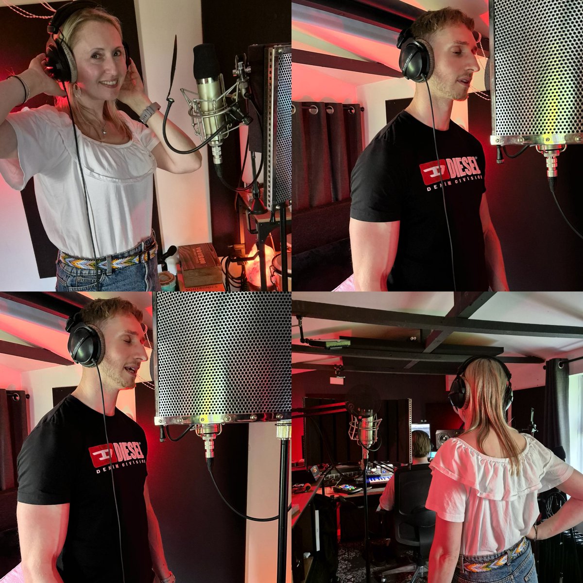 Movie trilogies are a thing, so @SarahMusicSongs and I thought, why not make collab trilogies a thing as well? We were back in the studio with Luke Targett today, and we'll be sharing something special with you soon 🙌