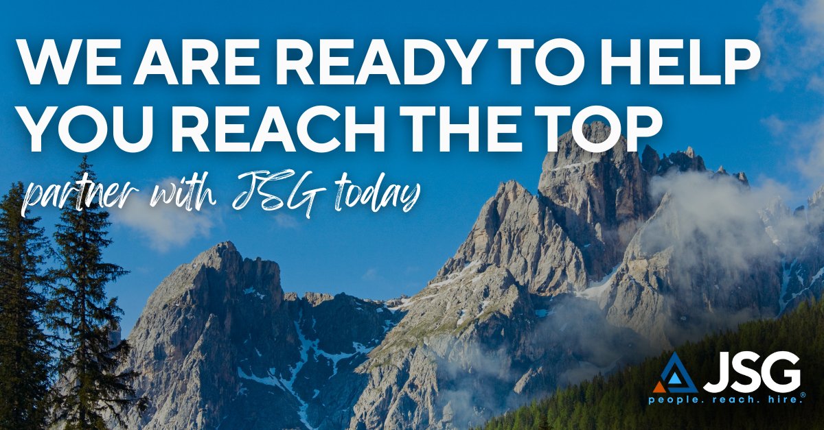 jsginc's tweet photo. At JSG, we want to see you succeed. Let us bring great candidates to you and spend more of your time working on your business. Learn about our award-winning staffing here: https://t.co/fbvk6Cz2RU https://t.co/isKG7hwNul
