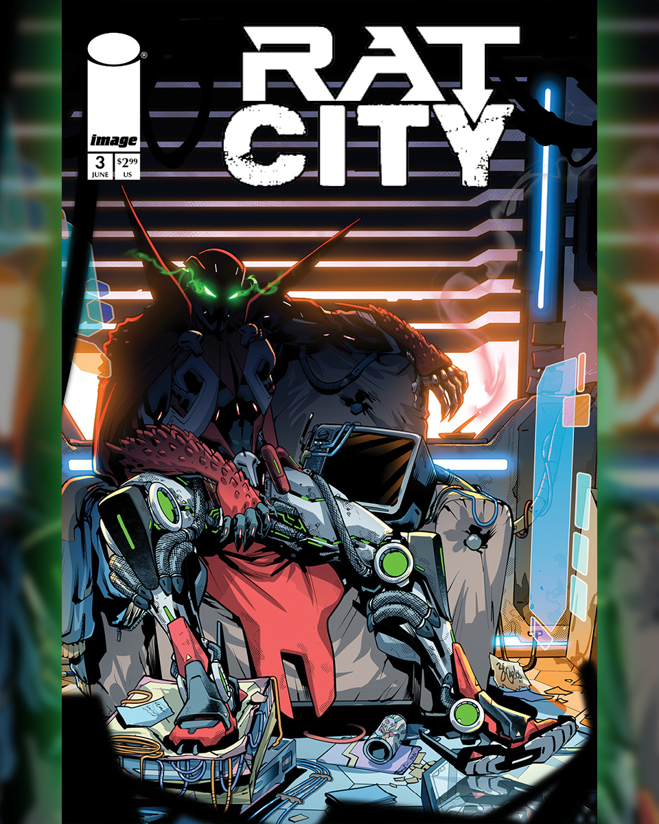 FIRST LOOK! RAT CITY #3 hits shelves 06/19!

Artist: @ze_carlos_art

TODD.

 #ratcity #scifi #spawnuniverse #thenewu #toddmcfarlane #spawn