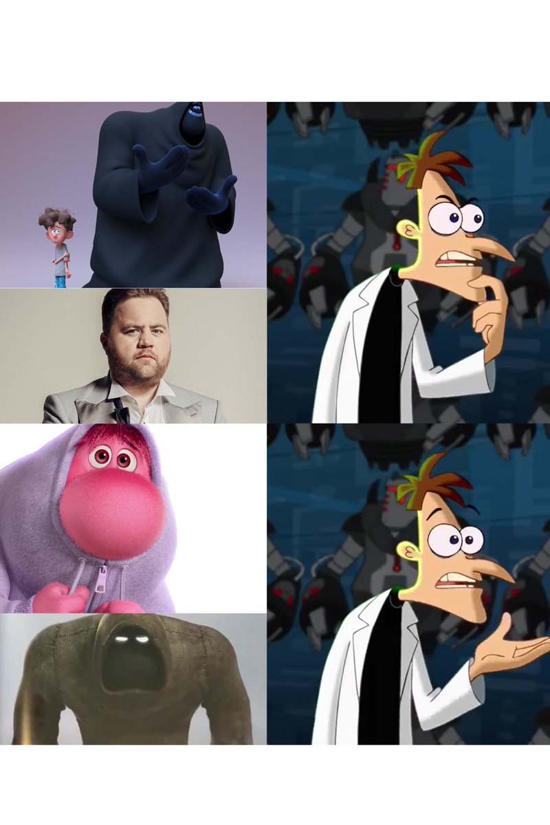 “If I had a nickel for every time Paul Walter Hauser starred in an  film that featured a dark cloaked guy, I’d have two nickels. Which isn’t a lot, but it’s weird that it happened twice.”
#insideout #orionandthedark