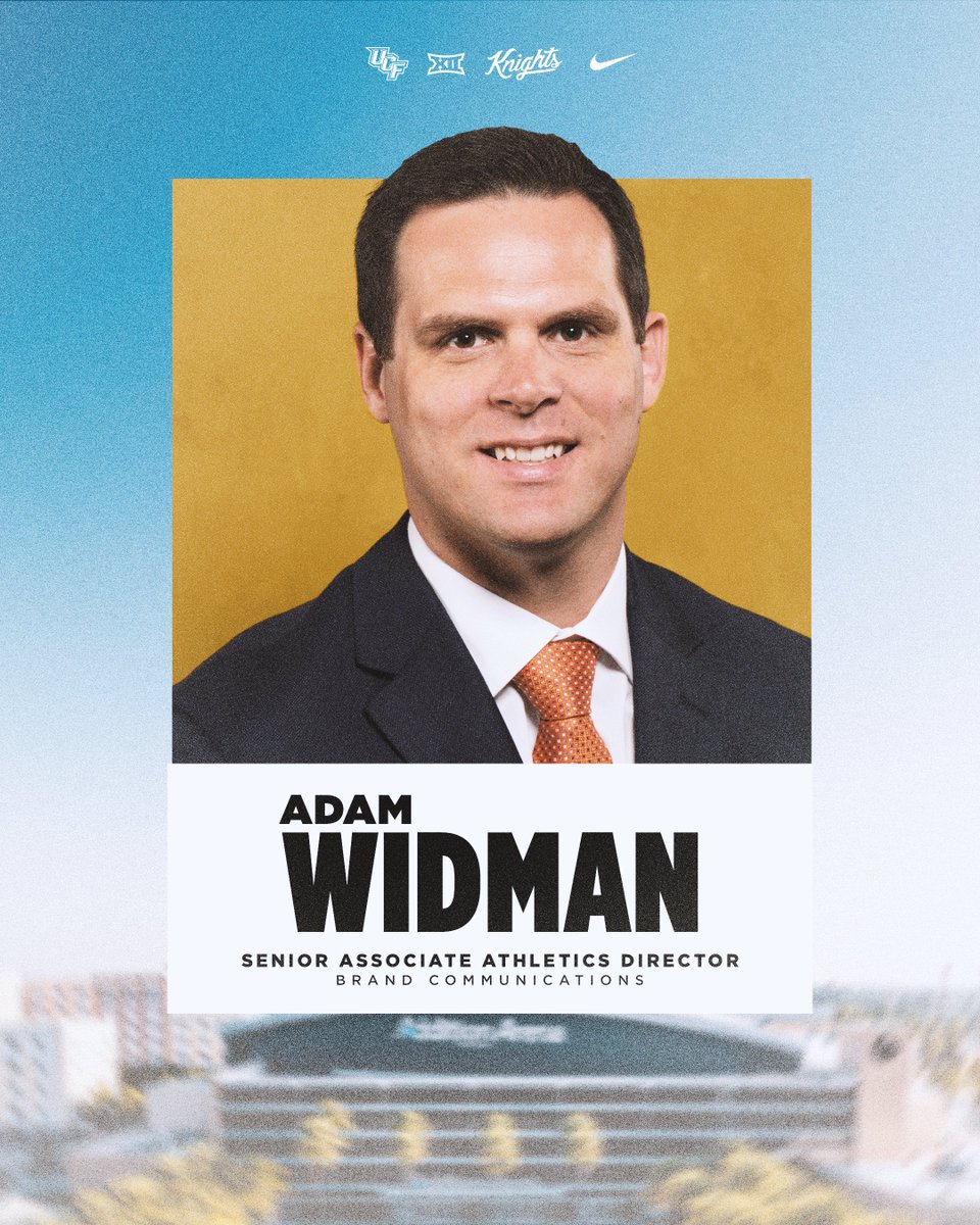 We’re excited to have Adam Widman and his family join us in Orlando! With his NFL and Power 4 experience, he will bring a unique and versatile set of skills and ideas to our strategic communications department. GO KNIGHTS! ucfknights.com/Widman