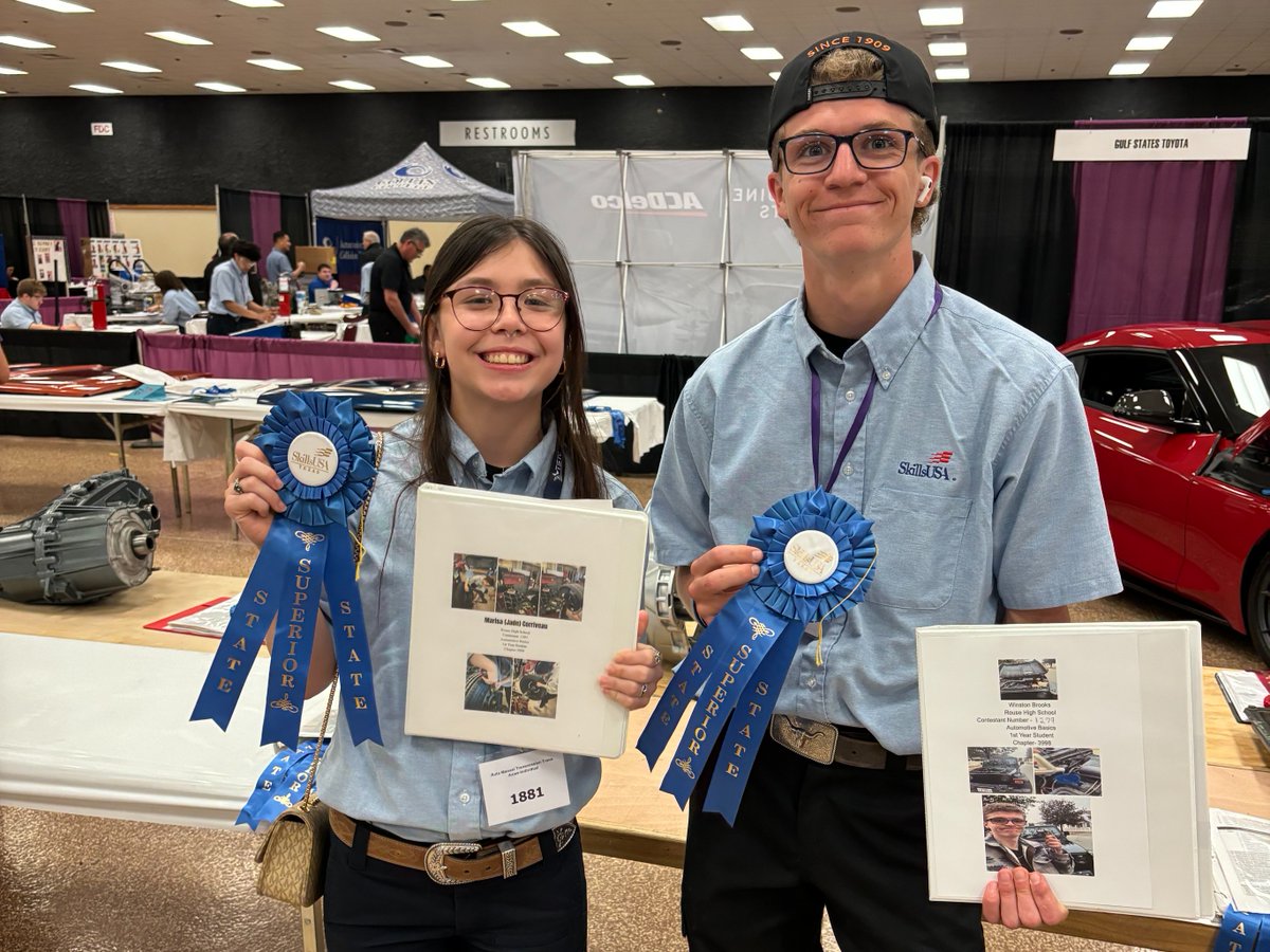 #1LISD students from @RouseHighSchool, @TomGlennHS and @LeanderHS competed at the @SkillsUSA Texas Leadership & Skills Conference April 4-7, bringing home dozens of multiple medals and over two dozen ribbons and superior ratings! ℹ️ bit.ly/4auWCVh #NoPlaceLikeLISD