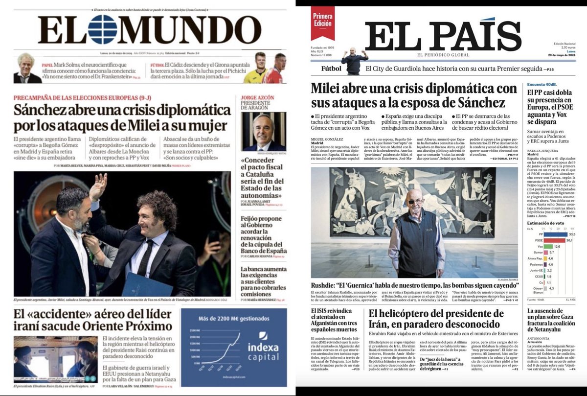 osvaldobazan's tweet photo. "Españolito que vienes
al mundo te guarde Dios,
una de las dos Españas 
ha de helarte el corazón." https://t.co/wnbiYeMECF
