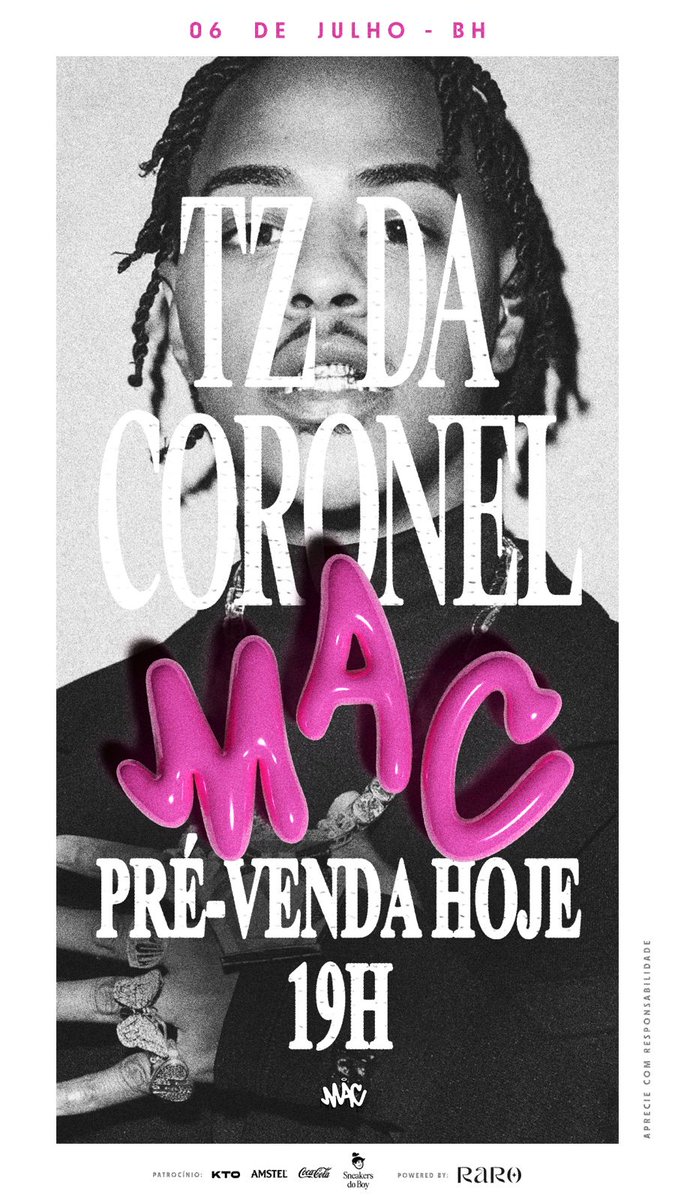 maclifebh's tweet photo. HOJE ABRE A PRÉ-VENDA PRO MEU ANIVERSÁRIO DE 3 ANOS COM TZ DA CORONEL!!

INGRESSOS LIMITADISSIMOS!

CONFIA NA MAC E GARANTA SEU INGRESSO ANTECIPADO (e + barato 😝): <!--td {border: 1px solid #cccccc;}br {mso-data-placement:same-cell;}-->https://t.co/lKMEfSNrFL https://t.co/JvnZjCiYmY
