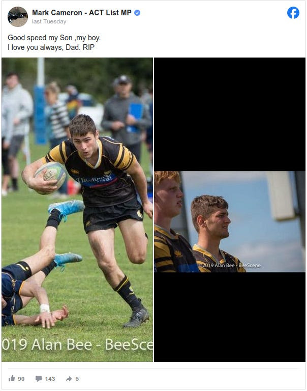 The goyim die young... New Zealand MP’s Son and Rising Rugby Star Dies Suddenly at 22 lionessofjudah.substack.com/p/new-zealand-…? The cause of Brody’s sudden death remains undisclosed, leaving many speculating and concerned about the circumstances that led to such a tragedy involving a young