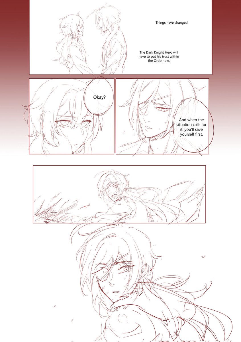 itsbluetetsu's tweet photo. ⚠️implied mpreg
So I found an old comic that is really fucking ugly now but I still like the concept very much, so I remade it with this rough sketch. Should I finish it🤭 this looks quite promising doesn't it #kaeluc https://t.co/TYmNNJh6nZ