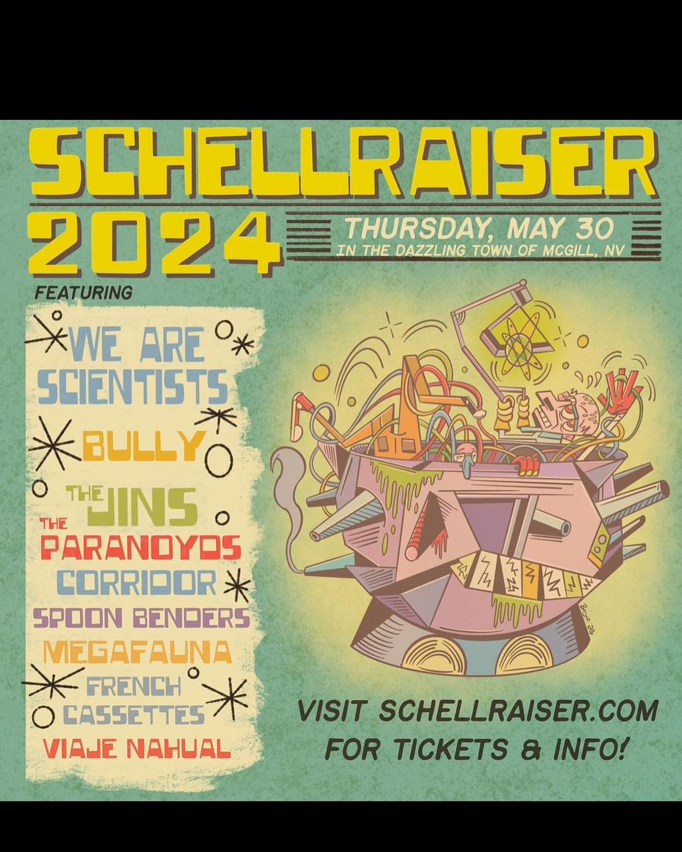 Bully's tweet image. Tour starts tomorrow at @QuartyardSD in San Diego and wraps on May 30 at Schellraiser Fest in McGill, NV. LA is sold out but tix for all other shows are available - babe see you sooooooonnnn: 10atoms.com/Bully-Tour

📸: Bobbi Rich