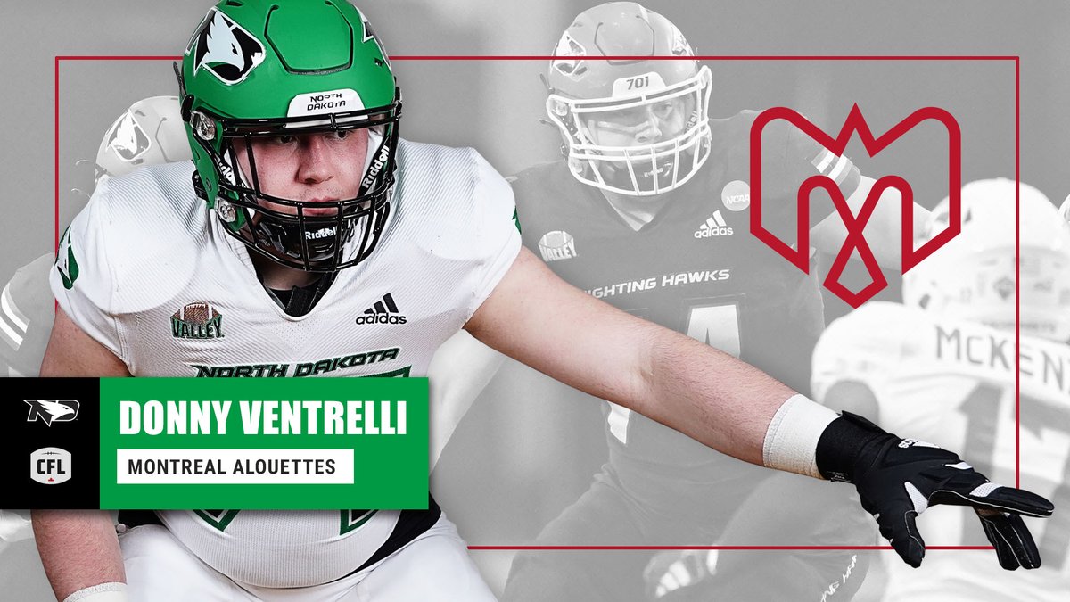 Congratulations, Donny Ventrelli, on signing with the Montreal Alouettes! 👏 RELEASE: fightinghawks.com/news/2024/5/21… #UNDproud | #LGH