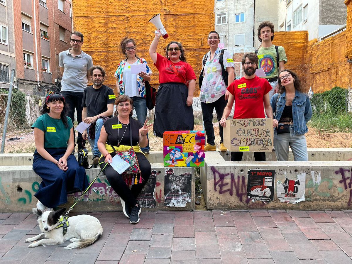 Desde Murcia <a href="/ReaccRed/">RedREACC</a> #Somosculturacomunitaria REIVINDICANDO ESPACIOS DE CULTURA COMUNITARIA #REACC #HUERTOLAB #RODAR #CulturaLibre <a href="/LabHuerto/">#HuertoLabVivo #barrioverde</a>
