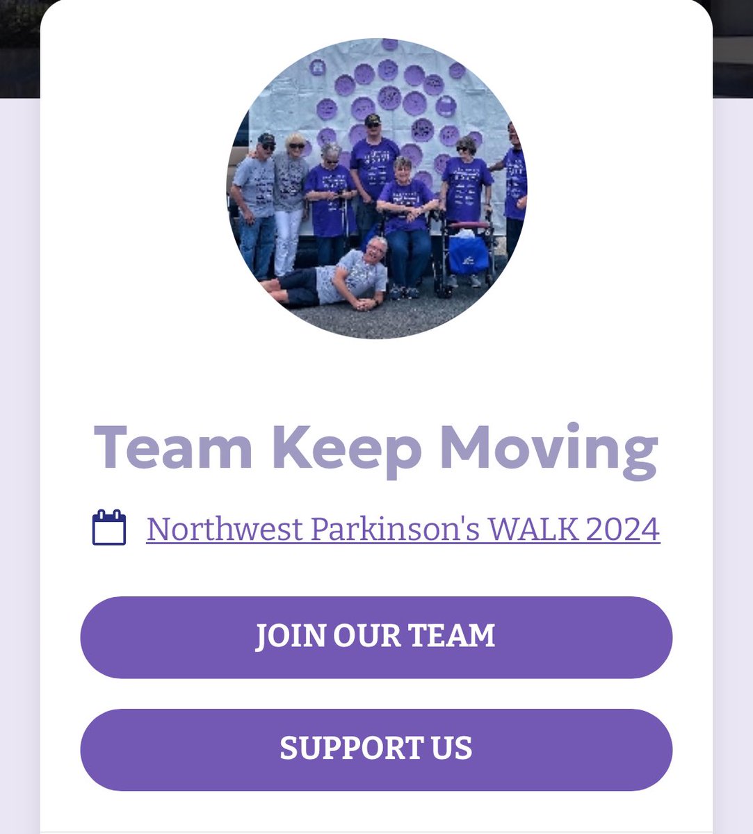 CDA Parkinsons Group (@cdapsg) on Twitter photo Come out to #WalkForParkinsons at the <a href="/NWParkinsons/">Northwest Parkinson's Foundation</a> fundraiser or donate to show your support!
Every dollar helps! 🙌
nwpf.donordrive.com/team/5028 Come out to #WalkForParkinsons at the <a href="/NWParkinsons/">Northwest Parkinson's Foundation</a> fundraiser or donate to show your support!
Every dollar helps! 🙌
nwpf.donordrive.com/team/5028