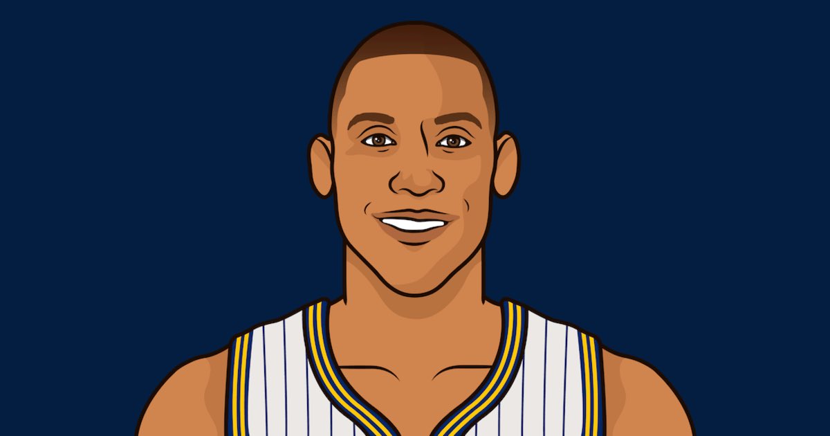 pacersmuse's tweet photo. Fun fact: The Pacers have made the Eastern Conference Finals every year ending in a 4 since the 1990’s. https://t.co/g0LlDcCnCP