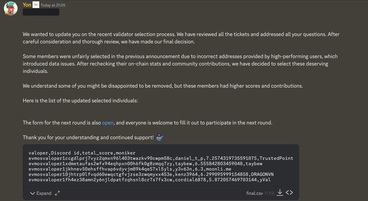 easynodexyz's tweet photo. 0G UPDATE: New Form & Updated Validators

1⃣ 0G has updated the list of selected validators. Some members were unfairly selected in the previous announcement.

Find the full list on Discord: https://t.co/XwlJTiuirf

2⃣ Validator rotation will still occur every two weeks, and the form for the next round is OPEN! 🕺🪩

🔗Apply here: https://t.co/o4dQWonQzp

⚠️ Make sure to be ACTIVE on the 0G Discord. This will increase your chances of being selected for the next round.