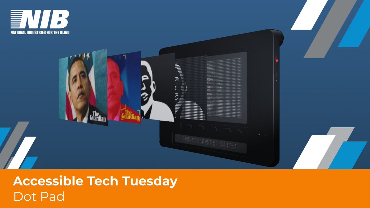 Explore with touch on #AccessibleTechTuesday! Meet Dot Pad, a tactile display making digital images touchable for people who are visually impaired. Every dot tells a story, from graphs to photos. Discover a new dimension of accessibility. ow.ly/fECi50RPI5C #TouchTheFuture