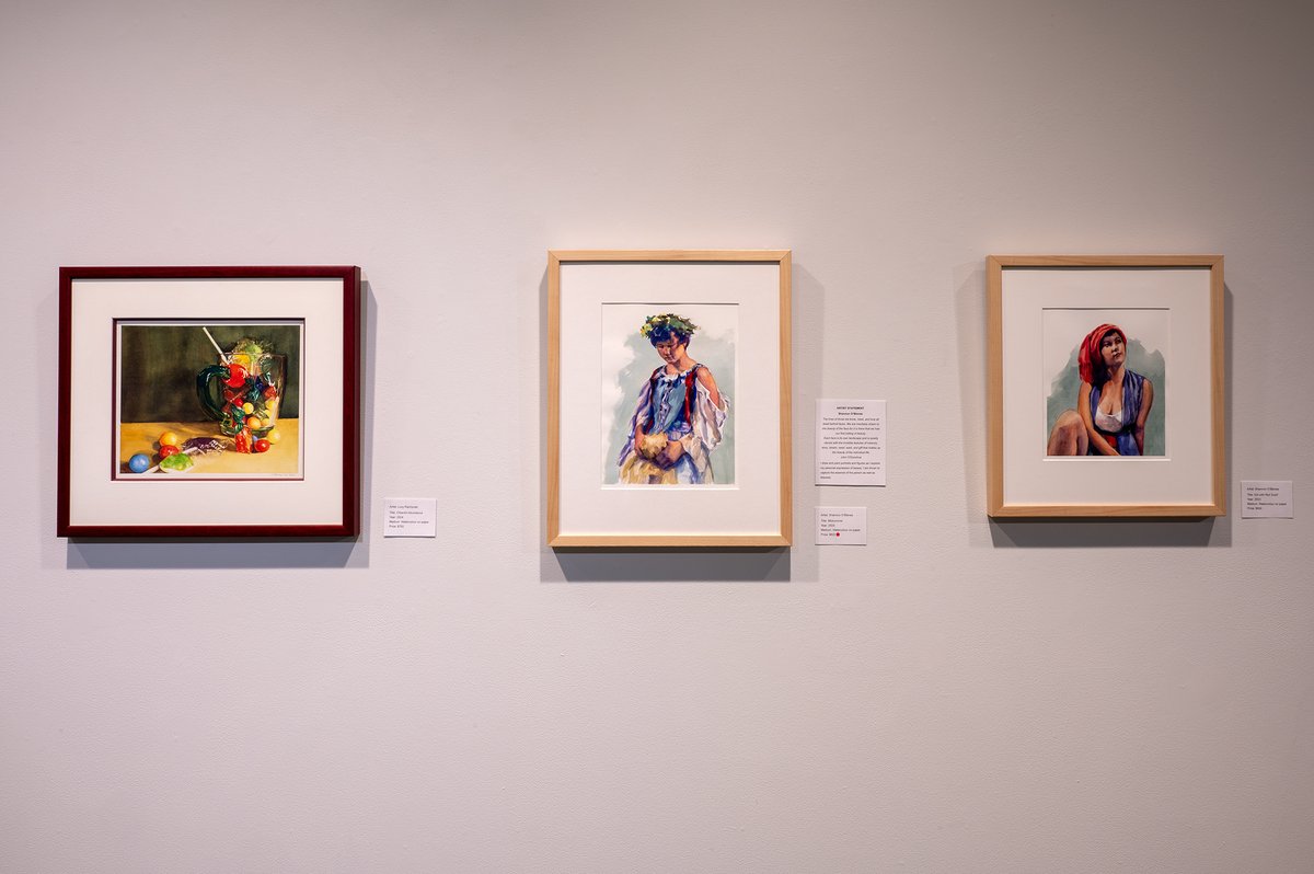 Explore ‘Creating Beauty – A Watercolour Exhibition’, which features 11 @ualberta alumni artists in our Community Gallery: bit.ly/3VkJQEO

Installation view of Creating Beauty – A Watercolour Exhibition, 2024.

#CreatingBeauty #YourAGA #ArtsDistrictYeg #YegDT