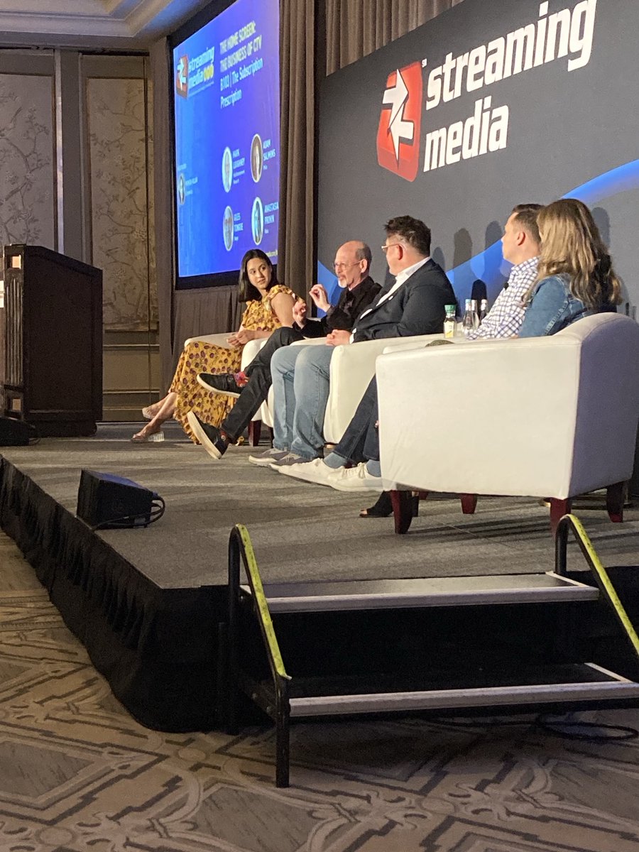 Mark Loughney, Hub Entertainment Research at Streaming Media conference in NY. A majority of consumers, up to 90%, would rather watch ads than pay for a subscription to a streaming platform.