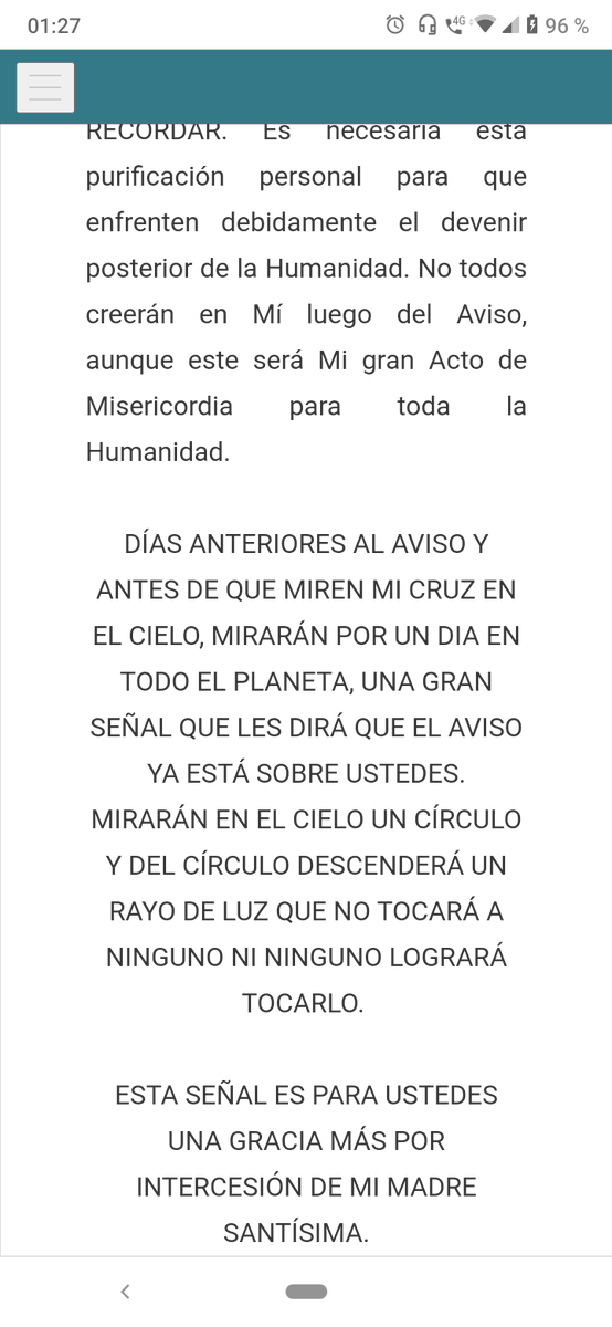 @BiondiniAR Argentina tierra católica brillará Ya viene el Gran Aviso de Dios en el cielo para que más personas se salven Acuérdense Jesús es el camino verdad y vida La oración y el rosario son las armas más poderosas q Dios nos dio Gloria a Dios 🙏✝️🕊️🧡