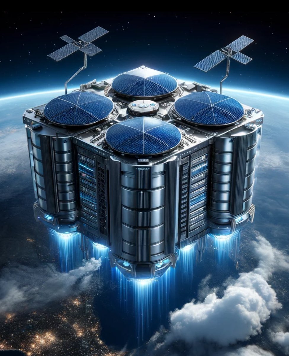 ozsparkdev's tweet image. @elonmusk Just imagine: a solar-powered orbital datacenter connected with Starlink. That would be absolutely AWESOME! 🚀💡 What’s next in tech that excites you? 💯% Possibility- NxtGen Innovation