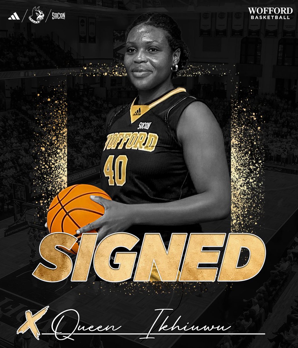 We are proud and excited to welcome our newest Terrier, Queen Ikhiuwu! Can’t wait to have you here in Spartanburg, Queen! #ConquerAndPrevail