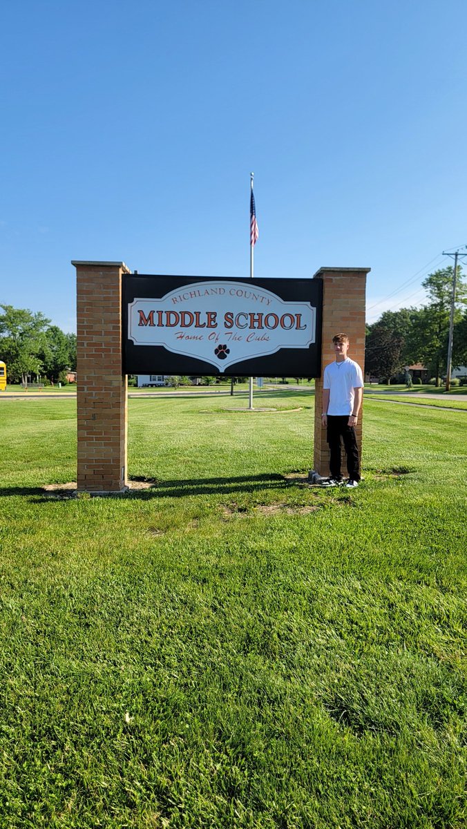 Super Proud Mom!!!
8th Grade Graduation Day!
Keagan Puckett graduated with High Honors receiving an ERFAE award, held straight A's thoughout middle school; received an Elks Award, and received an academic  achievement award from his math teacher Mrs . Kuenstler!