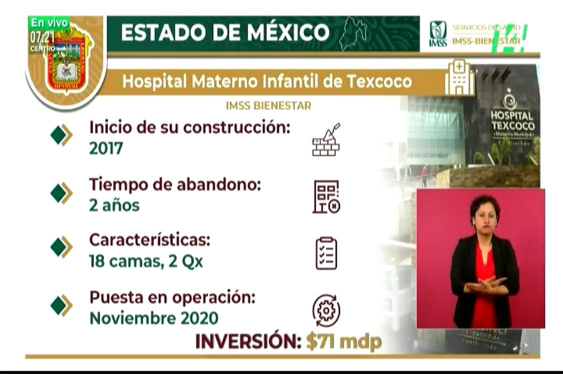 📸 #ComunicadoSalud | GEM e IMSS recuperan hospitales abandonados en EdoMéx como parte de las tareas de incorporación al IMSS-Bienestar ✅ Zoé Robledo Aburto, Director General de IMSS informó que en coordinación con la Gobernadora… 📌Más detalle: salud.edomex.gob.mx/isem/ac_boleti…