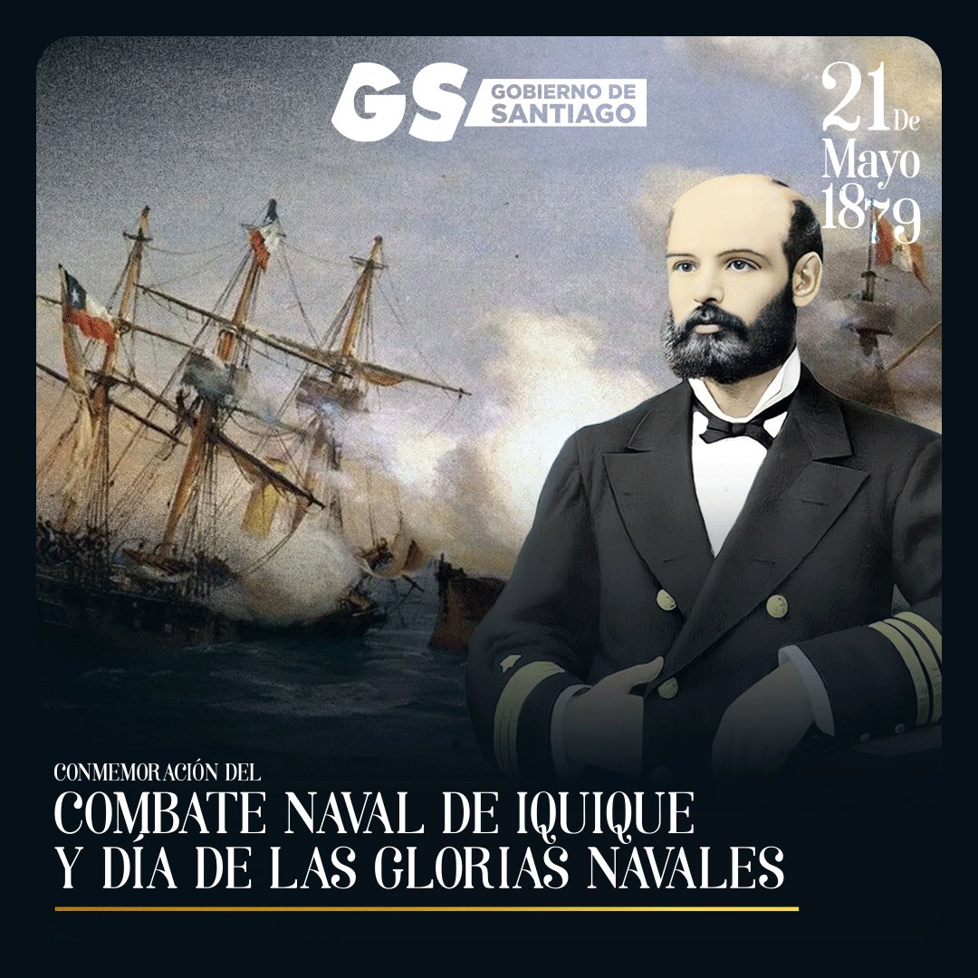 La unidad nacional es el gran camino para que Chile conquiste el anhelo del desarrollo sustentable y equitativo. Hoy las #GloriasNavales son un llamado a poner a Chile en el centro, tal como lo hicieron los héroes nacionales frente a las dificultades de sus tiempos. Por eso hoy