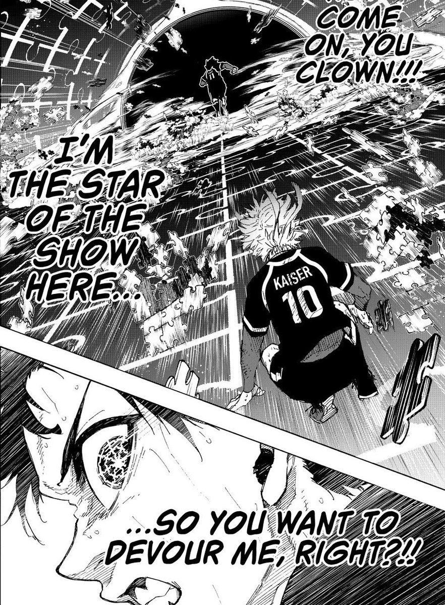 isagi referring to himself as the star of the show gotta be my favorite thing. he knows he’s #him