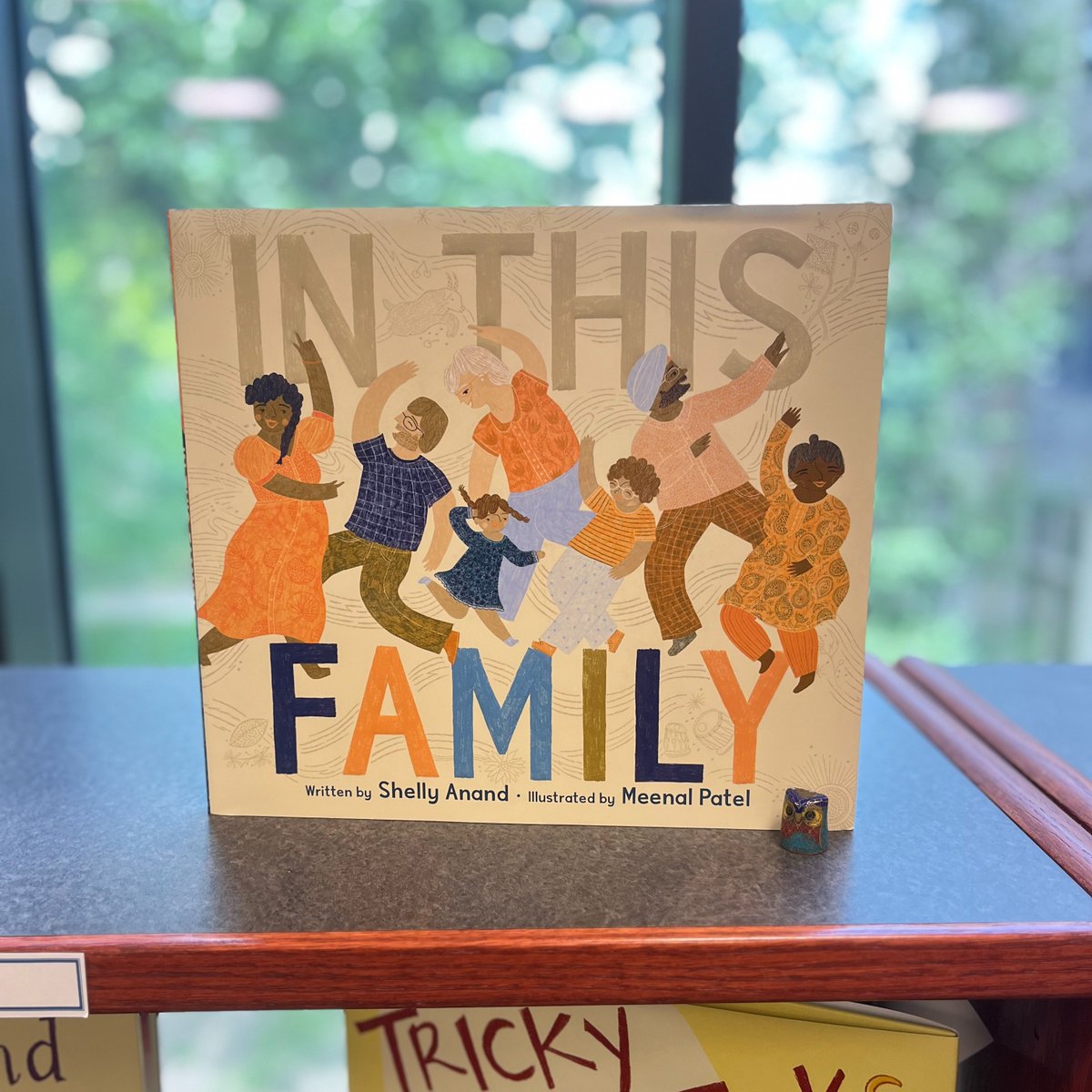 📚💓 In This Family by Shelly Anand and illustrated by Meenal Patel. #dailybutlershelfie #InThisFamily @maanandshelly #MeenalPatel @SimonKIDS
