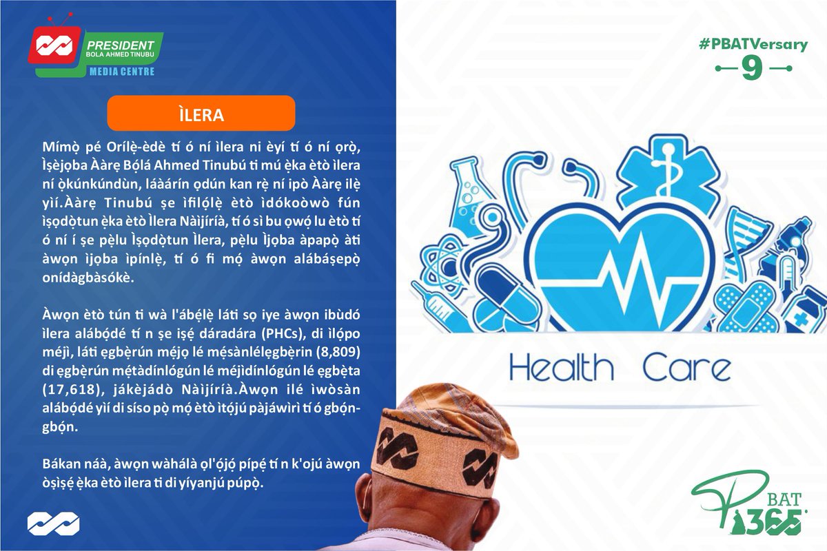 With almost a year of Asiwaju's leadership behind us, his achievements in the health sector stands out. He has initiated critical improvements, ensuring better healthcare delivery nationwide. His ambitious goal to increase PHCs to 17,618 by 2027 also reflects his dedication